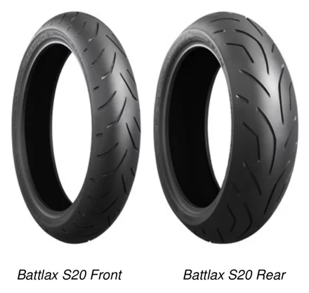 Bridgestone S20 Battlax - Motociklu padangos